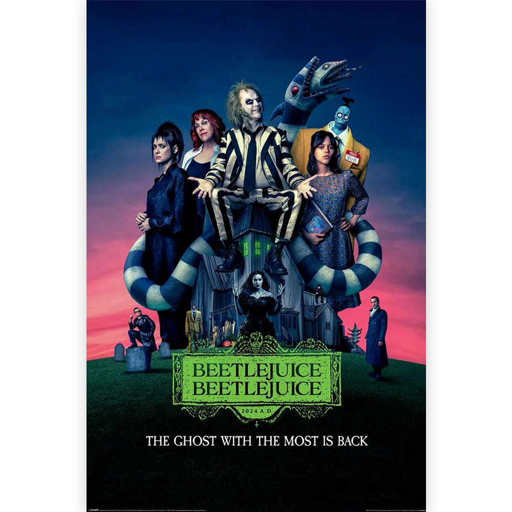 BEETLEJUICE ビートルジュース - Beetlejuice 2 / ポスター - PGS